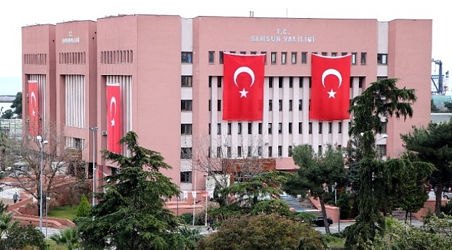 Rejimin hain saldırısına Samsun Valiliğinden bayraklı tepki.