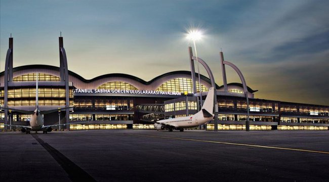 Sabiha Gökçen'de dış hat yolcu sayısında artış