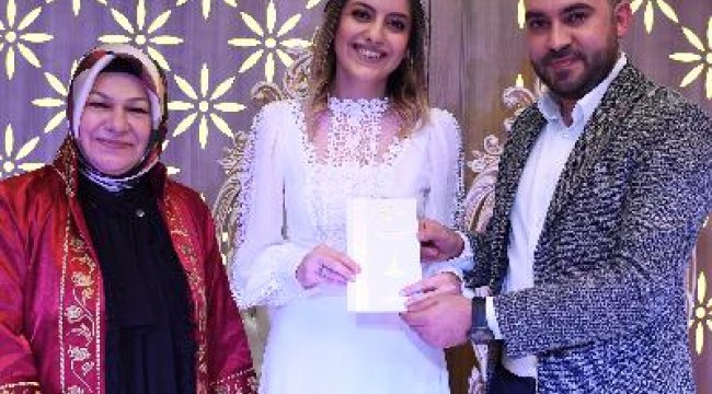 Sancaktepe Belediyesi’nden ‘Sevgililer Günü’ne özel nikah töreni