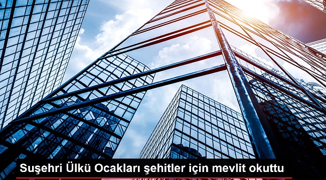 Suşehri Ülkü Ocakları şehitler için mevlit okuttu Suşehri ilçesinde, Ülkü Ocakları Eğitim ve Kültür Vakfı şehitler için mevlit okuttu..