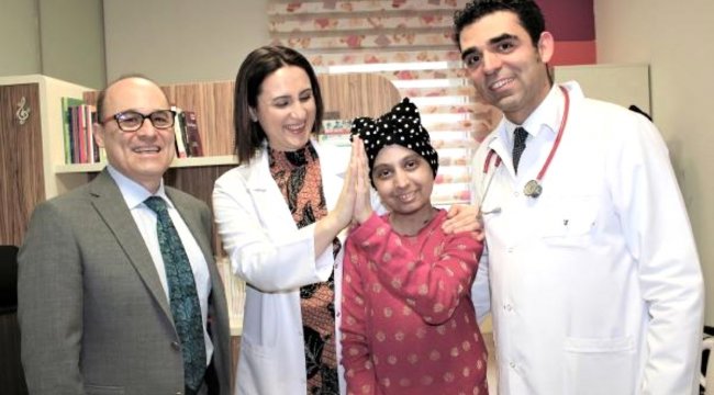 Talasemi hastası Merve, 15 yıl sonra sağlığına kavuştu