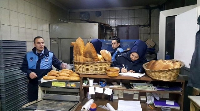 Zabıtadan fırınlara gece baskını.