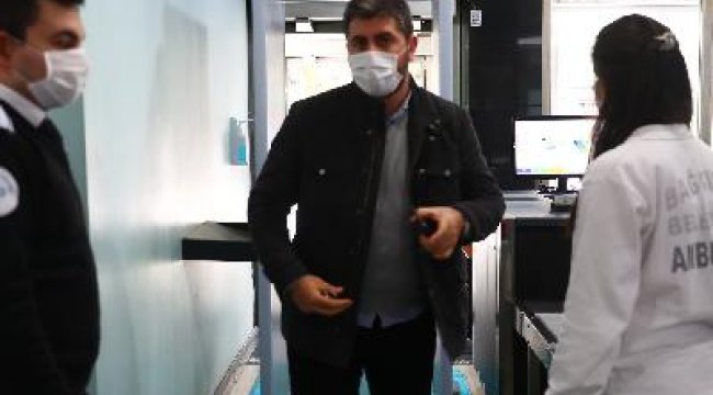 Bağcılar Belediyesi girişine termal kamera yerleştirildi