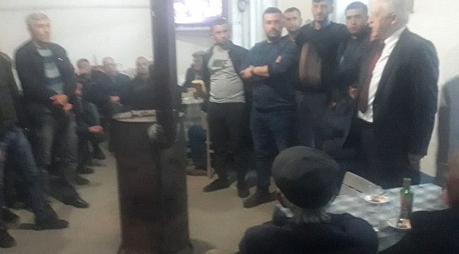 BAŞKAN DEVECİLER ÇORUK VE KIZIKLI MAHALLELERİNİ ZİYARET ETTİ.