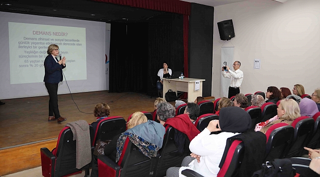 Bayraklı'da Alzheimer semineri.