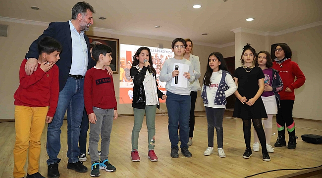 Bayraklı’da çocuk meclisi kuruluyor Sandal, “Nasıl bir Bayraklı istiyorsanız öyle olacak”.