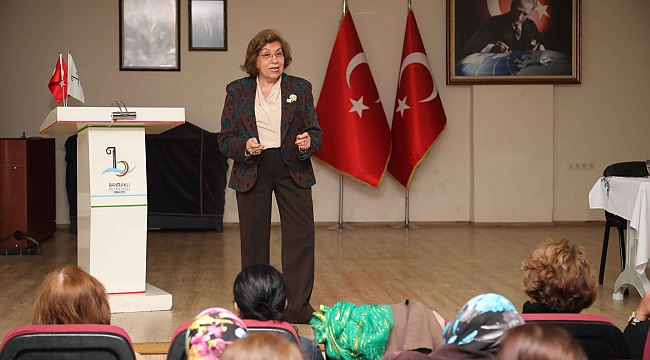 Bayraklı'da 'Kadın hakları' semineri.