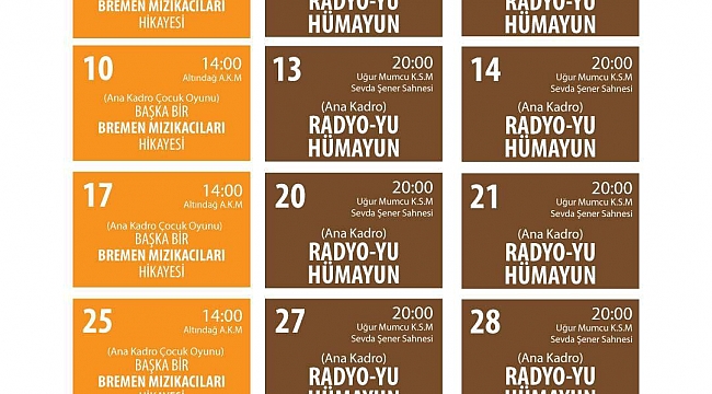BBŞT 28. yaşına komedi ile giriyor Radyo-yu Hümayun Mart boyunca  izleyici ile buluşacak.