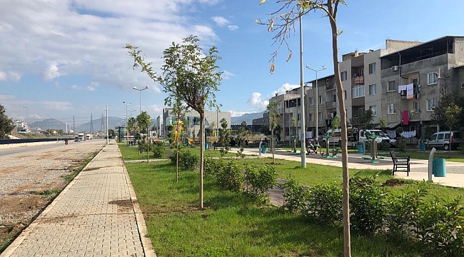 Bornova’ya 4 yeni park    Başkan İduğ: Hedefimiz daha yeşil Bornova.
