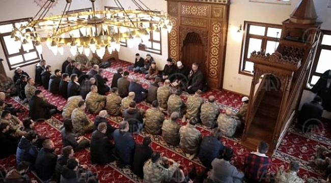 Bosna Hersek'te, İdlib şehitleri için gıyabi cenaze namazı kılındı.