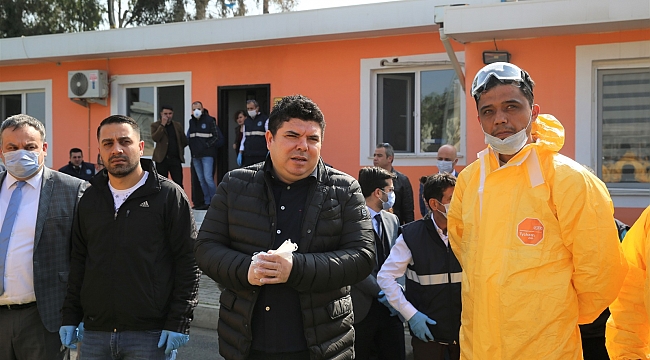 - Buca Belediyesi'nden rakamlarla koronavirüs önlemleri - Buca'da topyekûn mücadele: Gece gündüz dezenfekte.