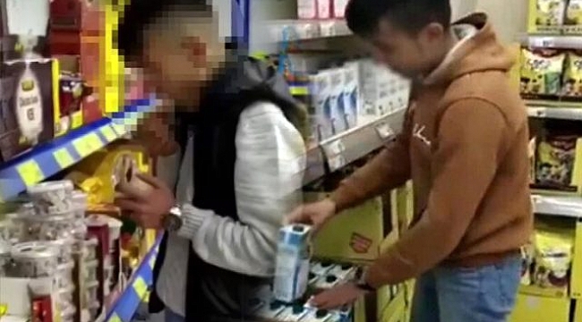 Marketteki sütleri içip görüntülerini paylaşan genç 15 gün evden çıkamayacak.