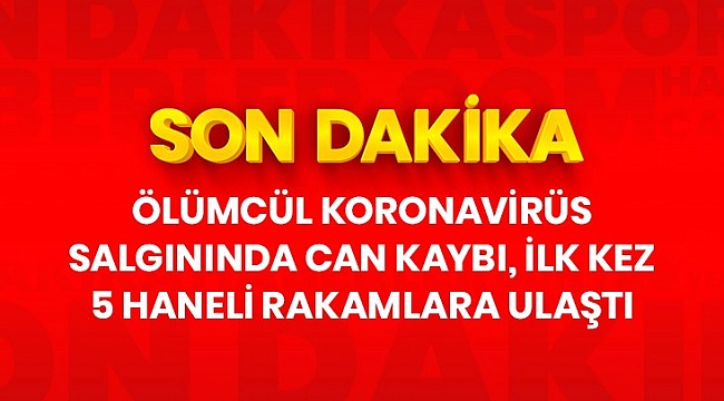 Son dakika: Koronavirüs sebebiyle hayatını kaybedenlerin sayısı 10 bin 30'a yükseldi.