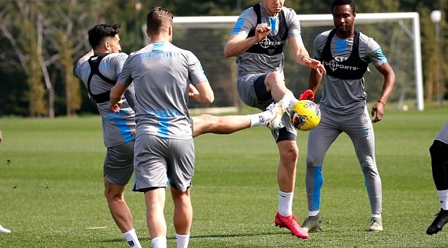 Trabzonspor, Yeni Malatyaspor maçı hazırlıklarını tamamladı.