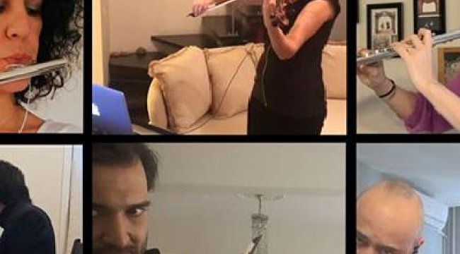 Akademisyenlerden ev orkestrası