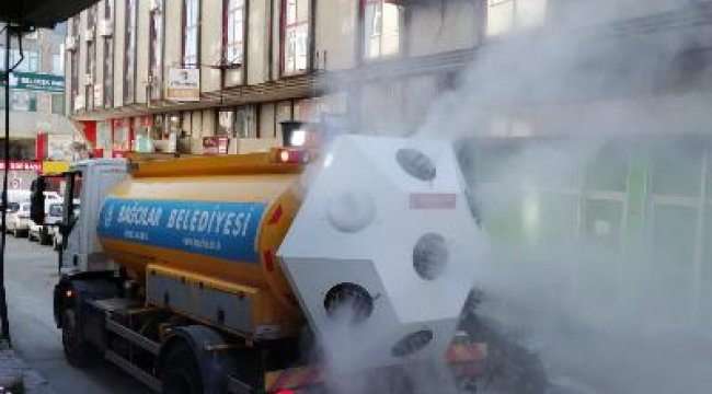 Bağcılar’da mikronsis dezenfeksiyon araçları hizmete başladı
