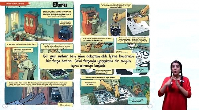Bakanlık dergisi, dijital ortamda işaret diline çevrildi.