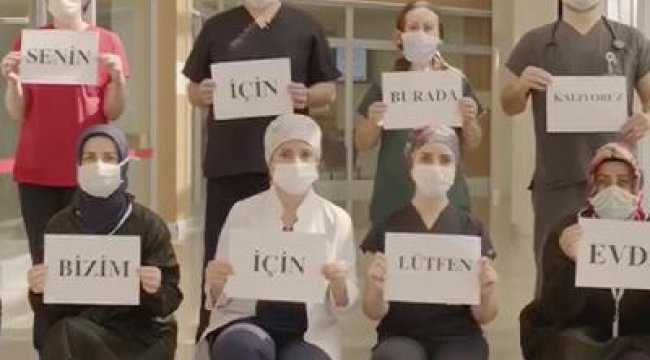 Başkan Dr. Şadi Yazıcı’dan sağlık personeline moral desteği