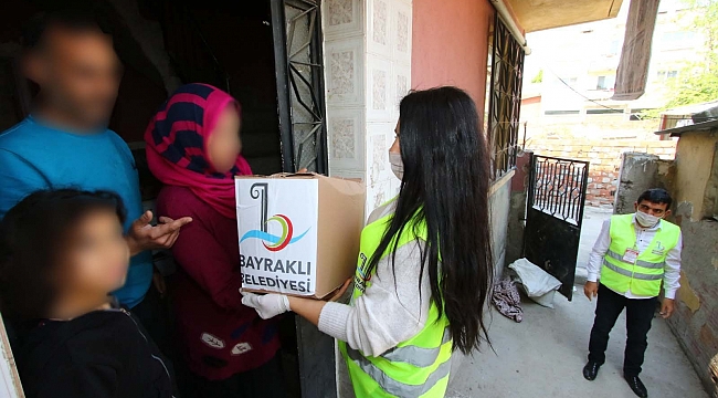 Bayraklı Belediyesi onları unutmadı.