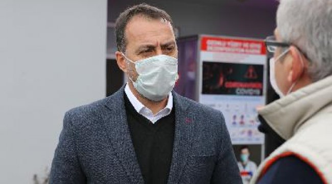 Belediye personeli dezenfekte olarak mesaiye başlıyor