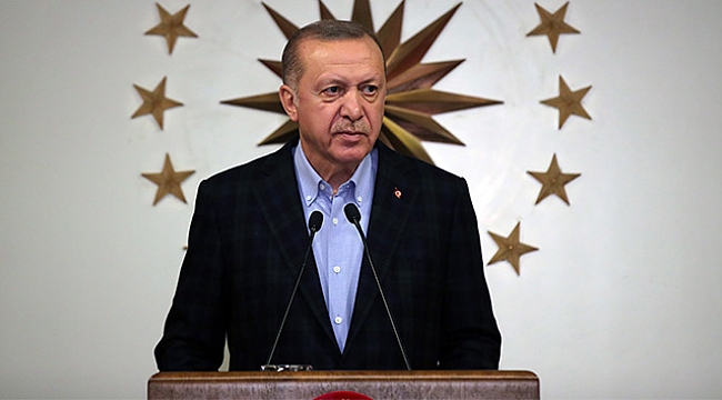 Cumhurbaşkanı Erdoğan'dan 'Milli Dayanışma Kampanyası'na destek verenlere teşekkür.