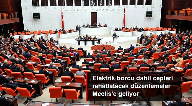 Erdoğan'ın talimatını verdiği koronavirüs yasasıyla vatandaşları rahatlatacak ekonomik düzenlemeler Meclis'e geliyor.