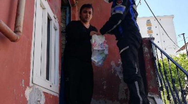 Eyüpsultan'da vatandaşların ihtiyaçları evlere ulaştırıldı