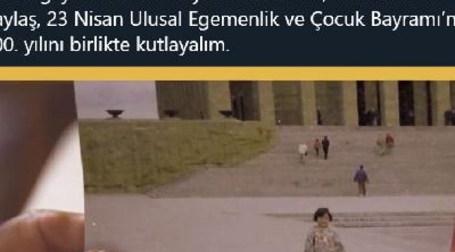 Hava yolu şirketinden 23 Nisan çağrısı