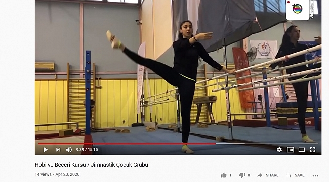 Hobi ve spor kursları youtube’de    Bornova Belediyesi’nden   evde kalanlara özel uzaktan eğitim .