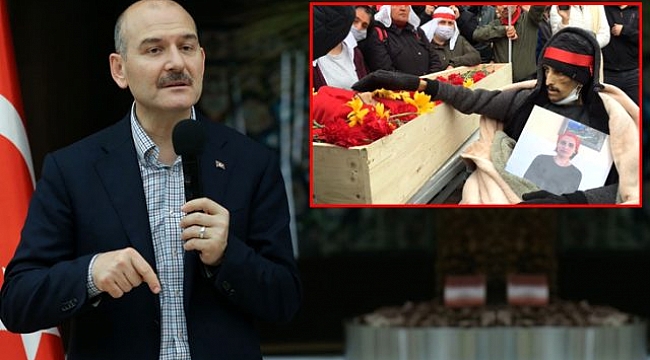 İçişleri Bakanı Süleyman Soylu: Helin Bölek'i öldürüp etrafında dans ettiler, yamyamlarda var bu yöntem.