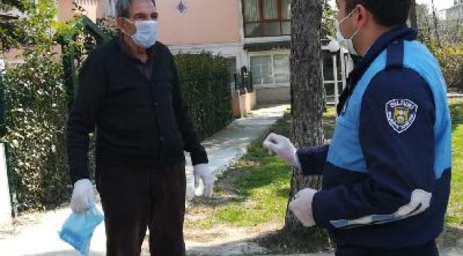 Silivri’de sokağa çıkamayanlar için hizmetler devam ediyor
