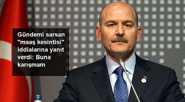 Soylu'dan, gündemi sarsan "maaş kesintisi" iddialarına yanıt: Ben buna karışmam, hiçbir polis imzalamak zorunda değil.
