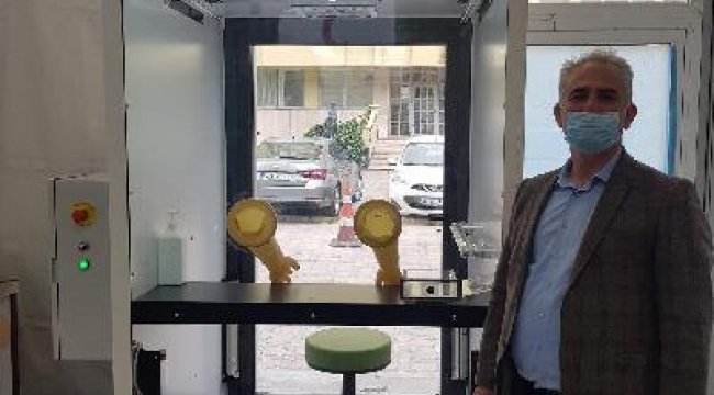 Türk bilim insanları tasarladı: COVID-19 testi bu istasyonda yapılıyor