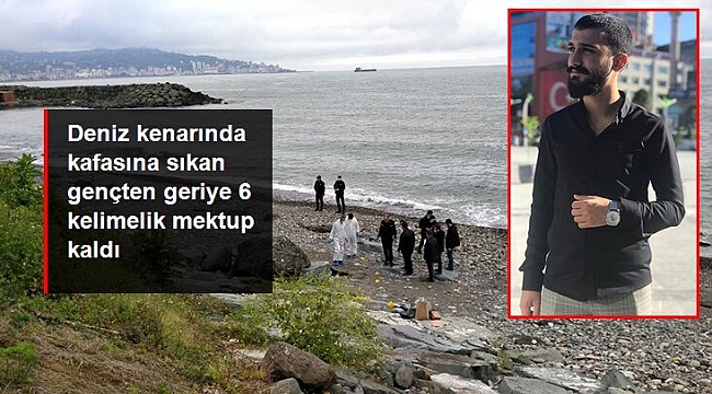 22 yaşındaki genç "Ben size layık bir evlat olamadım" yazılı mektup bırakarak intihar etti.