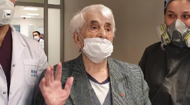 91'lik Hilmi dede immün plazmayla koronayı yendi