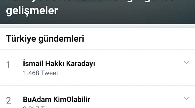 Başkan Kılıç sosyal medyayı salladı - Başkan Kılıç’ın bayram mesaisi Türkiye gündeminde - Twitter’da Erhan Kılıç gündemi: Bu adam kim olabilir.