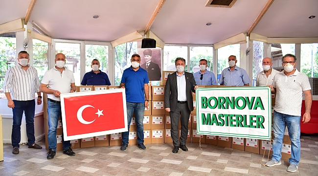 Bornovalı masterlerdan örnek bağış Bir destek de Bornovalı masterlerden.