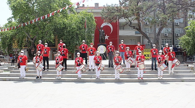 BURHANİYE’DE 19 MAYIS ÇOŞKUSU YAŞANDI.