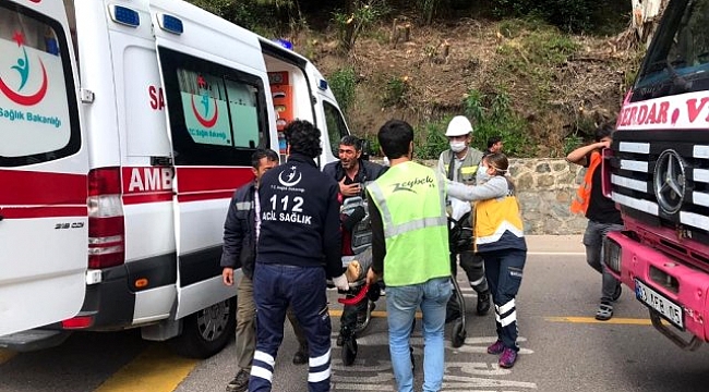 Elektrik akımına kapılan işçi kurtarılamadı.