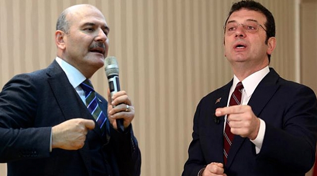 İmamoğlu'ndan kendisi için 27 kez soruşturma izni veren Soylu hakkında suç duyurusu.