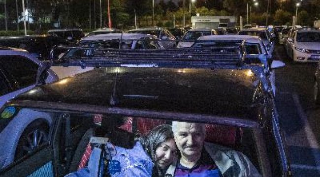 İstanbul’da arabalı açık hava sinema keyfi