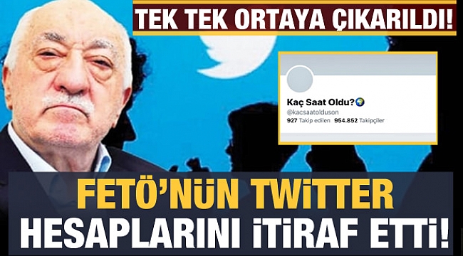 Tutuklanan FETÖ'cü itiraf etti: Örgütün twitter hesapları ortaya çıktı.