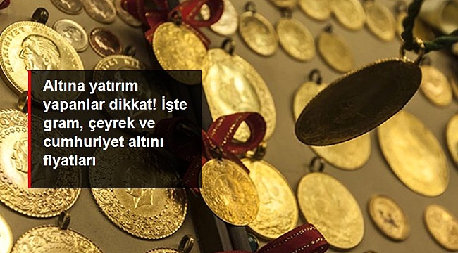 Gram altın 380,3 liradan işlem görüyor.