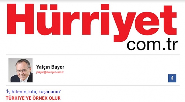 HÜRRİYET GAZETESİ’NDEN YALÇIN BAYER’İN GÜNDEMİ BURHANİYE BELEDİYESİ.