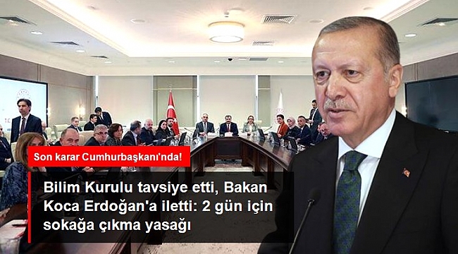 LGS ve YKS sınavlarının yapılacağı saatler için "sokağa çıkma yasağı" önerisi! Son kararı Erdoğan verecek.