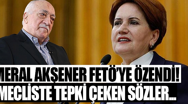 Meral Akşener FETÖ’ye özendi! Tepki çeken sözler.