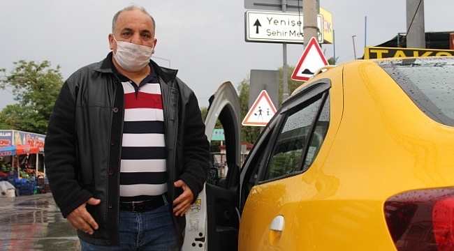 Taksiciden örnek davranış: Aracında unutulan 60 bin lirayı sahibine teslim etti.