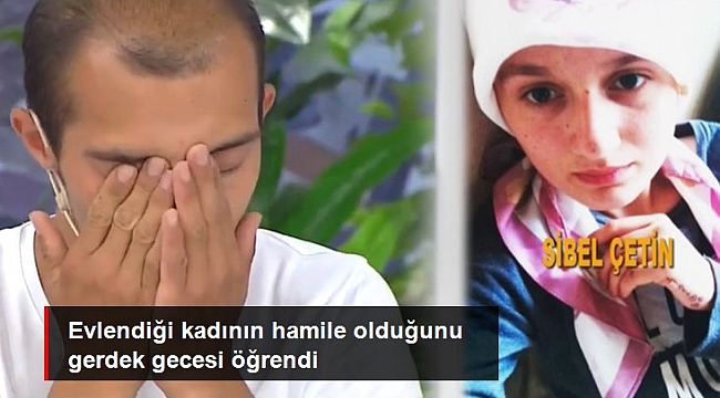 Talihsiz damat, evlendiği kadının hamile olduğunu gerdek gecesi öğrendi.