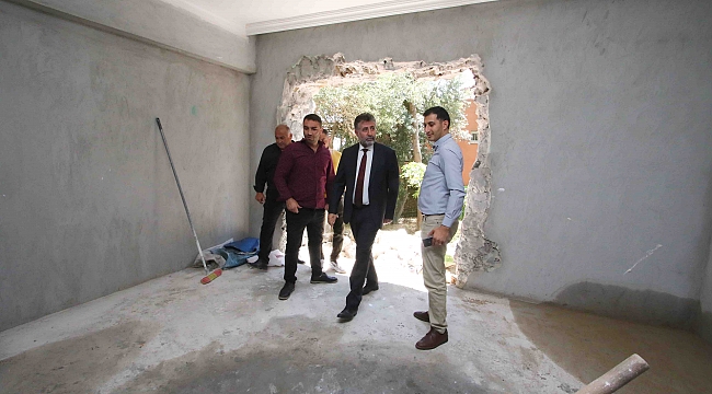 Taziyeevini Bayraklı Belediyesi tamamlayacak.