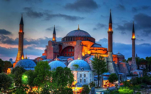 "AYASOFYAYI KEBİR CAMİİ ŞERİFİ".